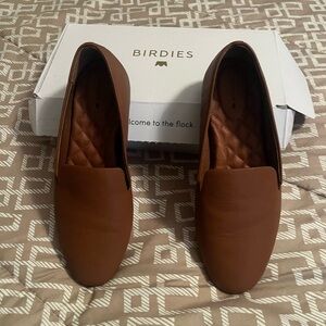 Birdies- the Starling size 9. Whiskey leather (worn once )